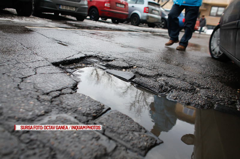 Primaria Capitalei anunta ca incepe re-asfaltarea strazilor la sfarsitul lui martie. Lucrarile se vor face seara sau noaptea