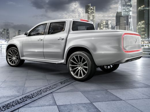 Primul PickUp din istoria Mercedes. Cum arata X-Class, conceptul prezentat de nemti