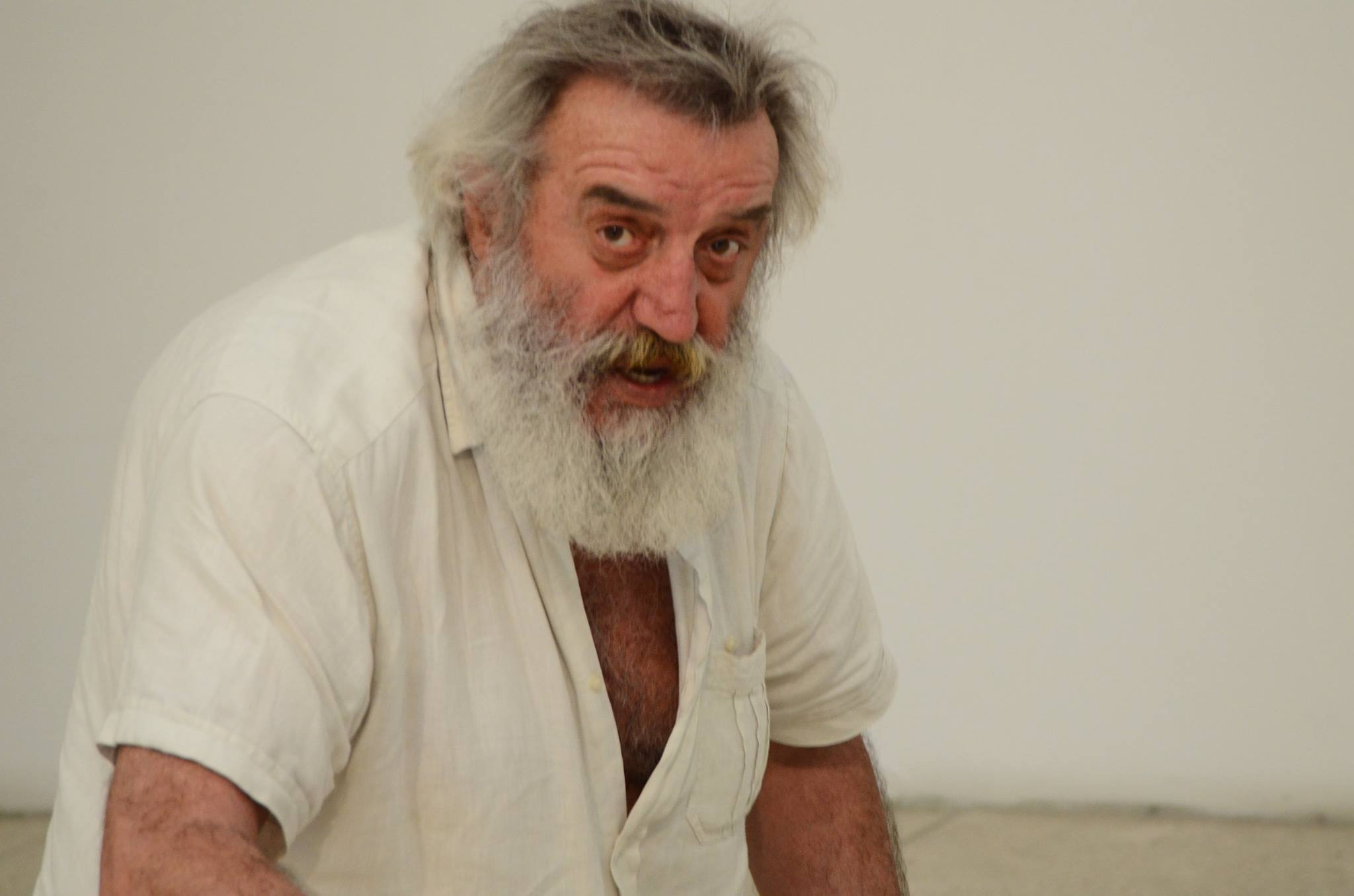 "Mitologii personale". Expozitie la Palatul Parlamentului cu lucrari ale lui Valeriu Sepi, "omul cu capra" din Phoenix