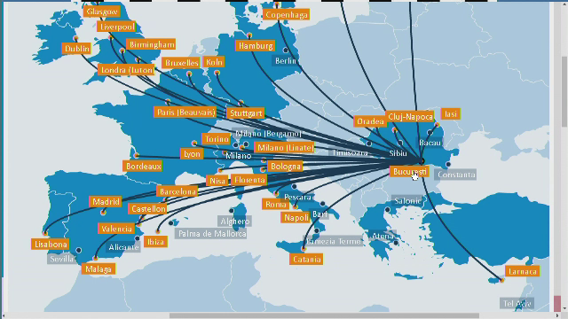 In cat timp ajungi de la Iasi la Timisoara cu trenul, autocarul sau avionul. Preturile companiilor aeriene pe rute interne