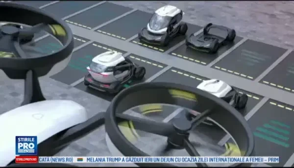 Masina viitorului, la Salonul auto de la Geneva. Cand va fi scos la vanzare primul exemplar de autoturism zburator