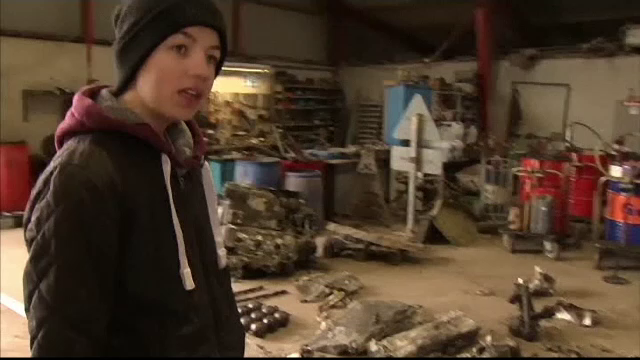 Avion nazist dezgropat de un copil in ferma familiei din Danemarca: "Bunicul spunea povesti din razboi si am vrut sa vad"