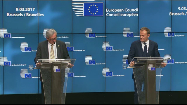 Polonia avertizeaza ca realegerea lui Tusk ca presedinte al Consiliului European este un pas catre dezintegrarea UE