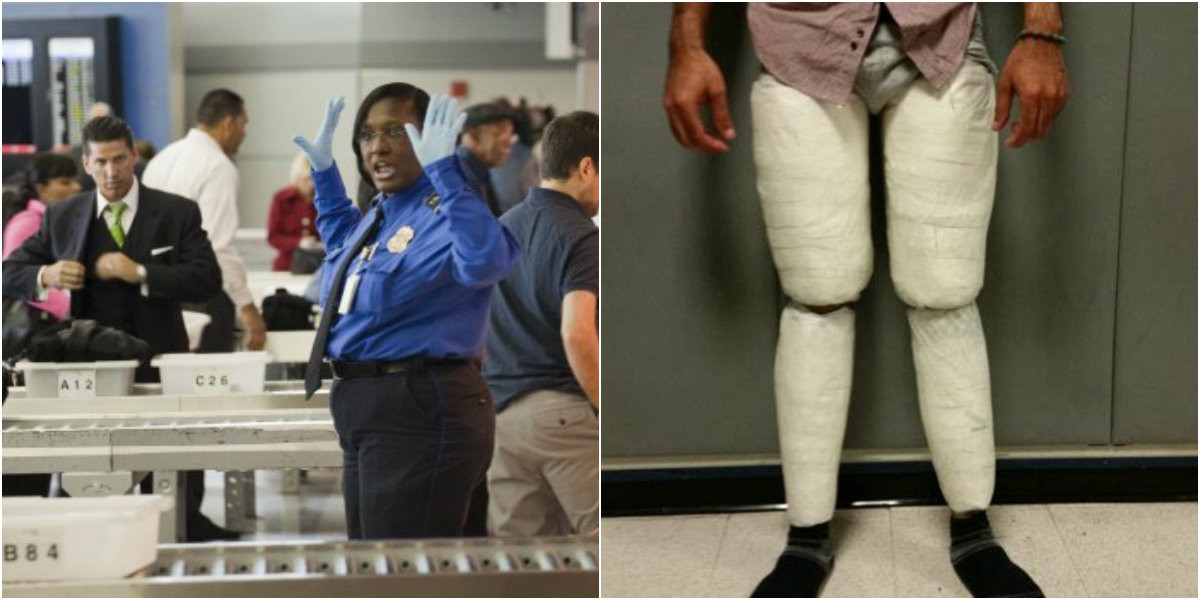 Ce au descoperit agentii de securitate ai aeroportului JFK din New York in pantalonii unui barbat. Valoarea se ridica la peste 200.000 euro