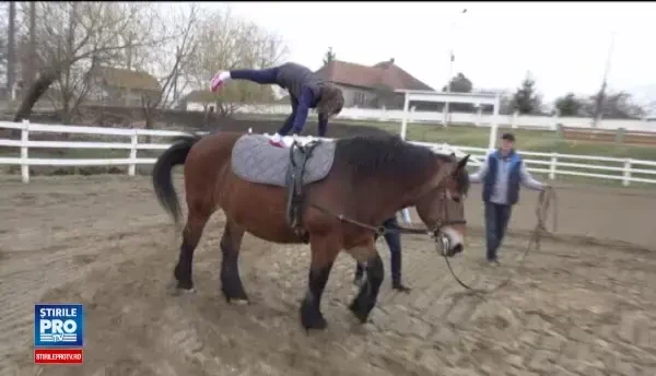 O asociatie din Alba face terapie cu cai pentru copiii cu autism sau sindrom Down. Aici pronunta primele cuvinte