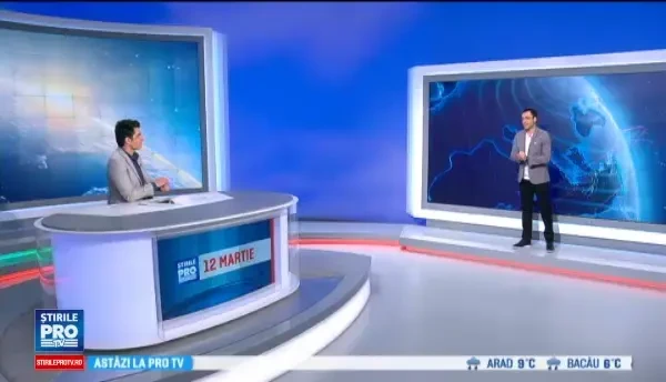 Cod galben de inundatii pentru nordul Moldovei. In rest, zi mohorata cu temperaturi modeste, ceata si ceva precipitatii