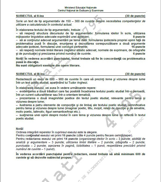 Clasa 12 Real Tehnologic