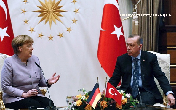 Recep Erdogan, Angela Mekel