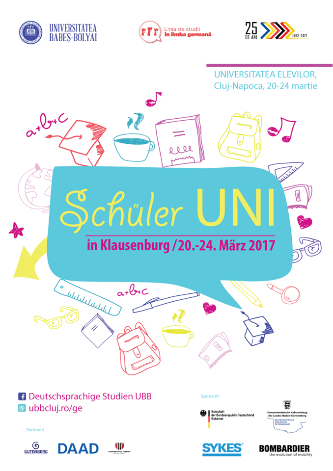 Oportunitati de studiu in limba germana pentru elevii de liceu