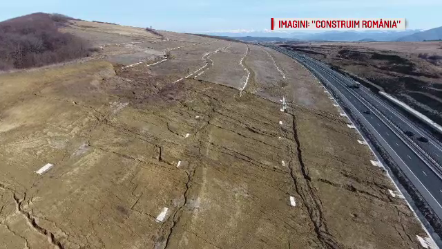 Noi probleme create de Dealul Bucium, care ameninta Autostrada Sibiu-Orastie. Efectul defrisarilor aprobate de Ocolul Silvic