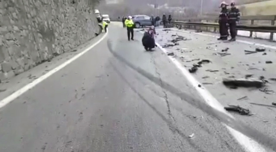 Lucian Isar, sotul Alinei Gorgiu, transferat la Floreasca dupa accidentul de pe Valea Oltului. Politia a deschis dosar penal