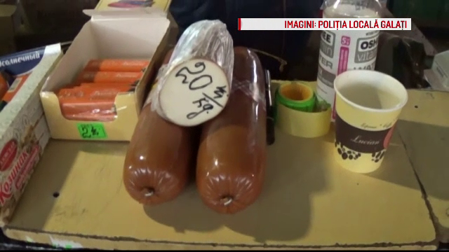 Zeci de kilograme de alimente expirate, confiscate de la comerciantii veniti din Republica Moldova. Ce vindeau acestia