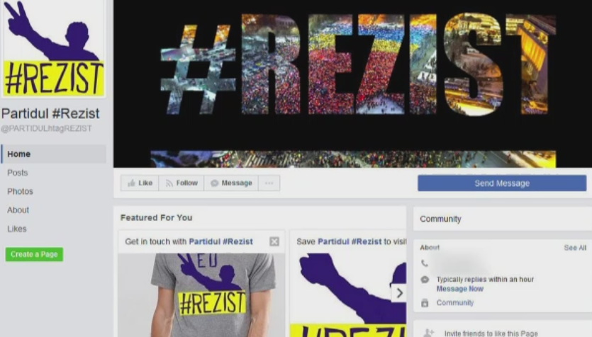 Bataie pe marca "Rezist", simbolul protestelor fata de OUG 13. Cine a depus acte pentru infiintarea unui partid cu acest nume