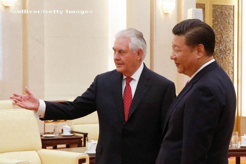 Rex Tillerson, Xi Jinping