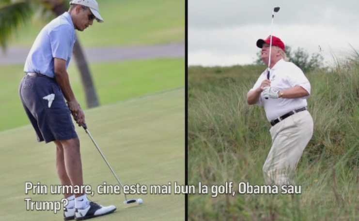 L-a criticat pe Obama ca juca prea mult golf, dar Trump face acelasi lucru. Ce spunea insa in campania electorala
