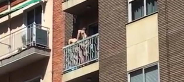 Cuplu din Spania, filmat in timp ce intretinea relatii sexuale pe balcon. Ce s-a intamplat dupa ce imaginile au ajuns online