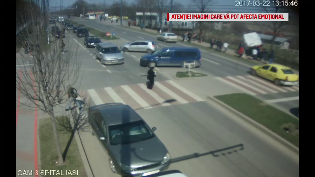 Copil de 9 ani din Vaslui, aflat in stare grava, dupa ce a fost lovit de o autoutilitara. Care a fost cauza accidentului