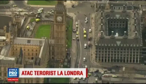 Atac terorist langa Parlamentul din Londra: cel putin 4 morti. Doi romani au fost raniti in atentat