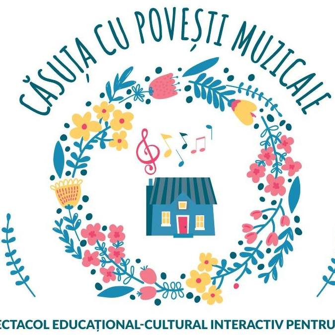 “Casuta cu Povesti Muzicale”! Unul dintre cele mai frumoase spectacole pentru copii, adus pe scena neconventionala a scolii