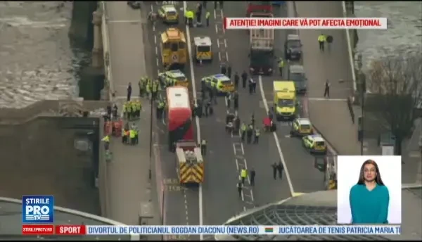 Romanca ranita in atacul din Londra e in stare grava. Femeia se afla in vacanta si ar fi fost proiectata de masina in Tamisa