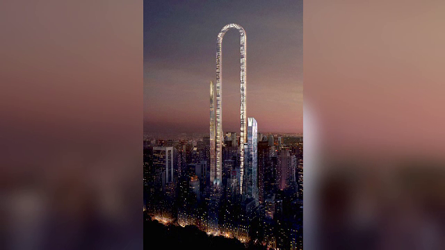Un turn gigant curbat in forma de U intors, numit "The Big Bend", va fi construit in New York. Va masura 1,22 kilometri