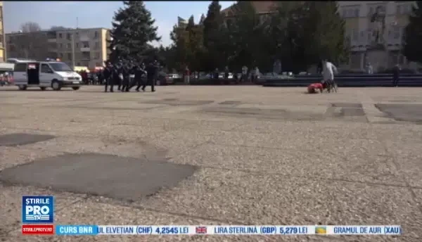 Max, cainele ofiter, a fost vedeta manifestarilor de Ziua Politiei, la Baia Mare. Copii: A fugit si a muscat de mana hotul