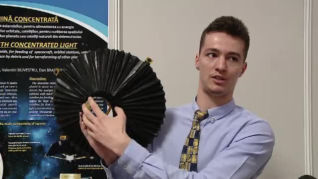 Inventiile prezentate la salonul Pro Invent de la Cluj. Un dispozitiv ar putea distruge meteoritii in cateva secunde