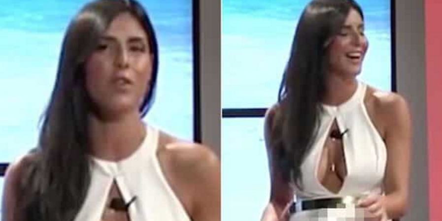 A uitat ca este in direct! Ce a patit o prezentatoare in timp ce vorbea despre Cristiano Ronaldo