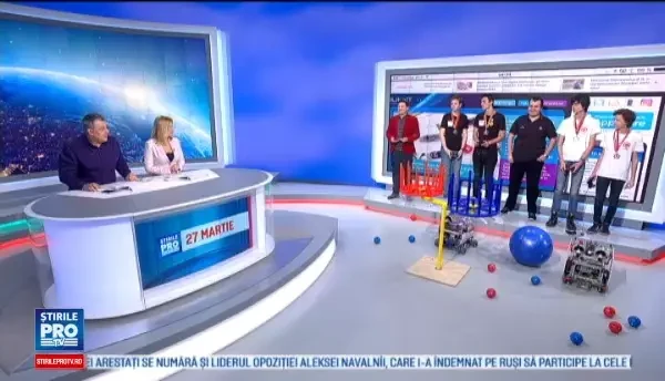 iLikeIT. Castigatorii pe licee ai competitiei de robotica au venit in studio pentru a reedita finala. Cum arata robotii