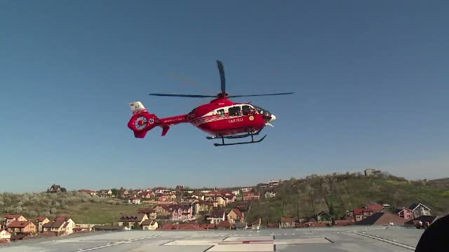 Inaugurare importanta pentru medicina de urgenta. La Oradea a fost deschis primul heliport, pe acoperisul unui spital