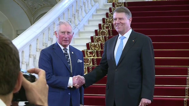 Printul Charles, Klaus Iohannis