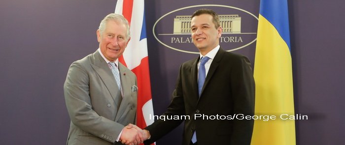 Printul Charles si premierul Grindeanu