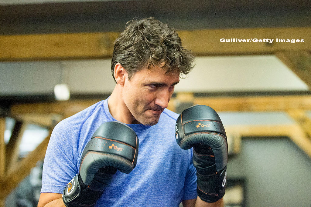 Premierul Canadei Justin Trudeau s-a declarat pregatit sa isi ia revansa intr-un meci de box cu actorul Matthew Perry