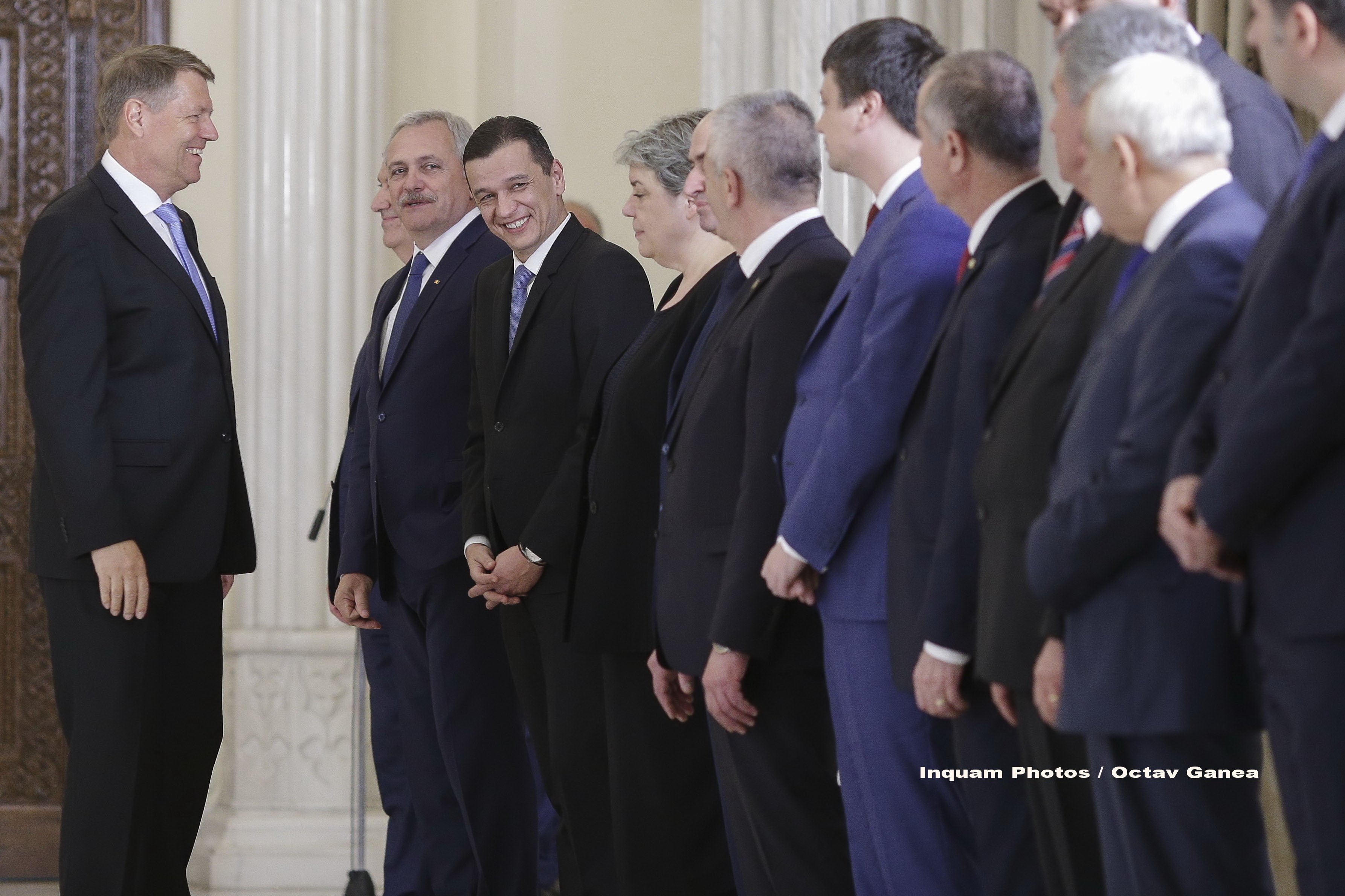 Klaus Iohannis, Liviu Dragnea, Sorin Grindeanu