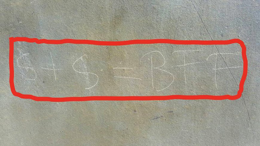 Coloana Infinitului - vandalizata
