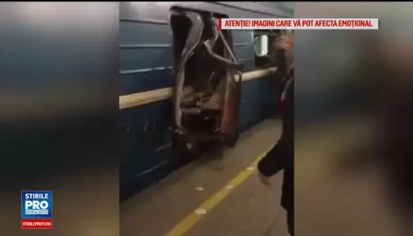 Atacatorul din St Petersburg, identificat drept Akbarzhon Jalilov. Noua alerta de securitate la o statie de metrou