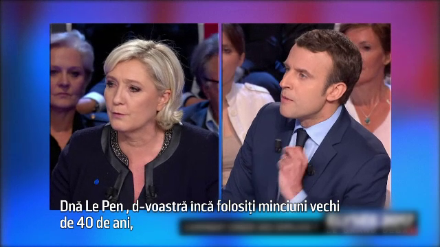 Macron, favoritul la prezidentialele din Franta si dupa a doua dezbatere televizata. Disputele verbale cu Marine le Pen