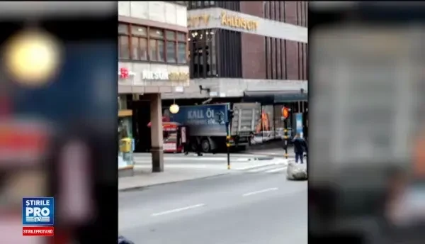 Atac terorist la Stockholm: trei morti si opt raniti. Politia a dat publicitatii o imagine cu principalul suspect. FOTO