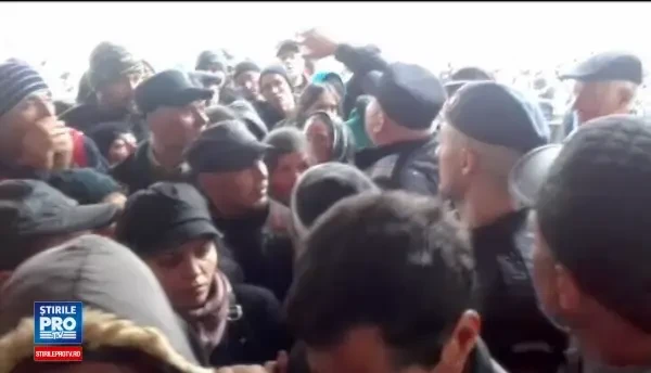 Asistatii social din Vaslui s-au prefacut ca isi cauta un loc de munca: Nu va mai impingeti, salbaticiunilor