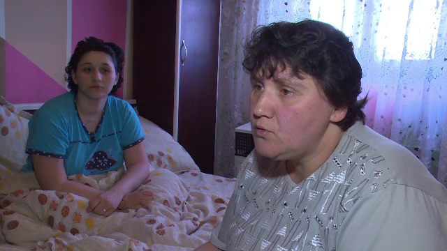 Florentina Doaga alaturi de mama ei