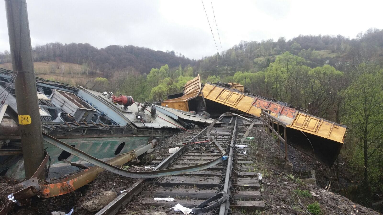 accident feroviar Merisor