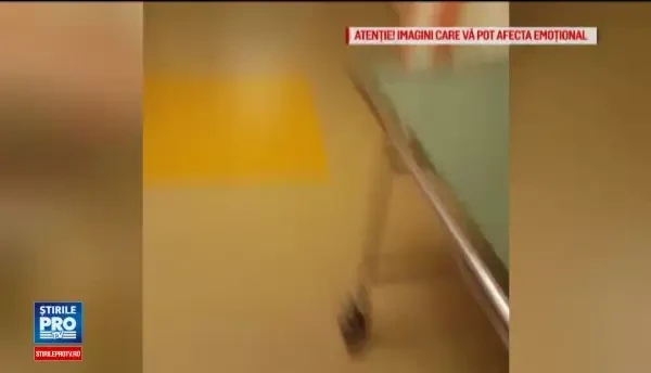 Momentul in care un barbat ii ataca cu cutitul pe pacientii de la Bagdasar, surprins de un martor. Nu ti-am facut nimic!