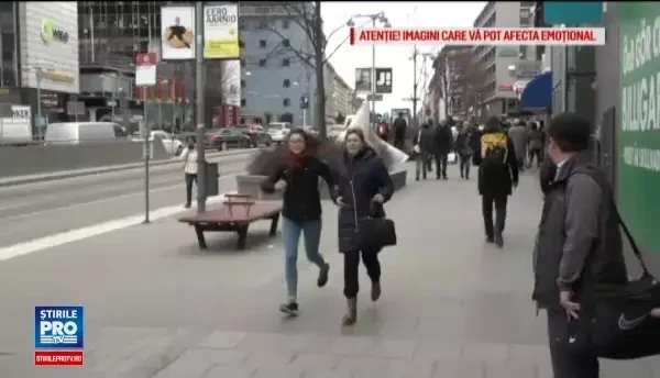O cersetoare de 83 de ani din Romania, ranita in atacul din Stockholm. A fost un prost, a intrat in leii aia urati