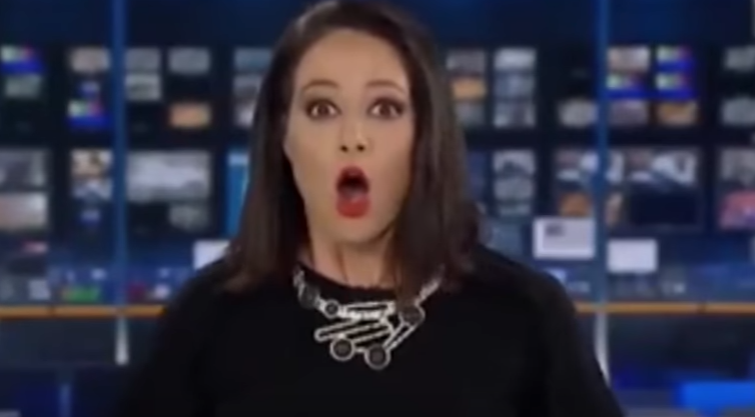 Gafa comisa de o prezentatoare din Australia, in direct la ABC News. Dupa aceasta fapta, Natasha nu mai prezinta stirile