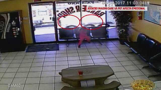 I-a trecut glontul pe langa ureche, la propriu. Incidentul bizar in care a fost implicata o fetita de doar 4 ani