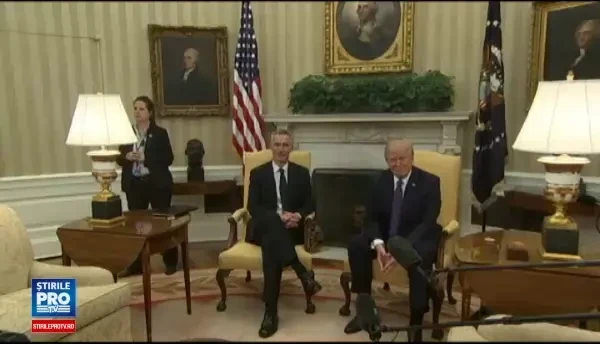 Donald Trump s-a razgandit cu privire la NATO. M-am plans mult si au facut o schimbare. Nu mai este depasita