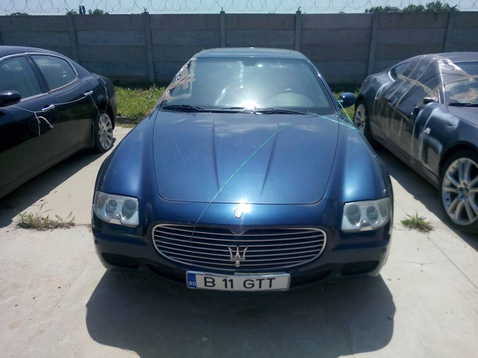 Cati bani vrea ANAF pe un Maserati Quattroporte din 2005
