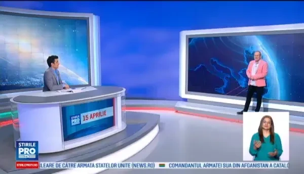 Vreme buna cu temperaturi mai ridicate decat ar fi normal. Ziua in care ploile vor cuprinde toata tara