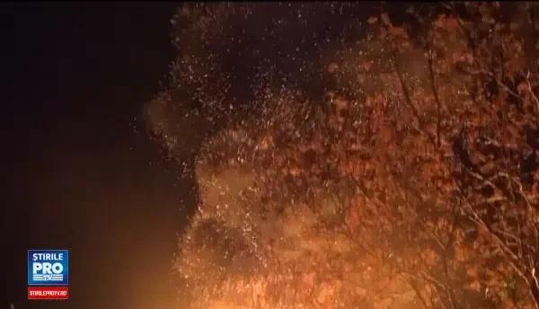 Cum au intampinat maramuresenii Pastele. Oamenii au aprins focuri si au dus mancarea la biserica pentru binecuvantare