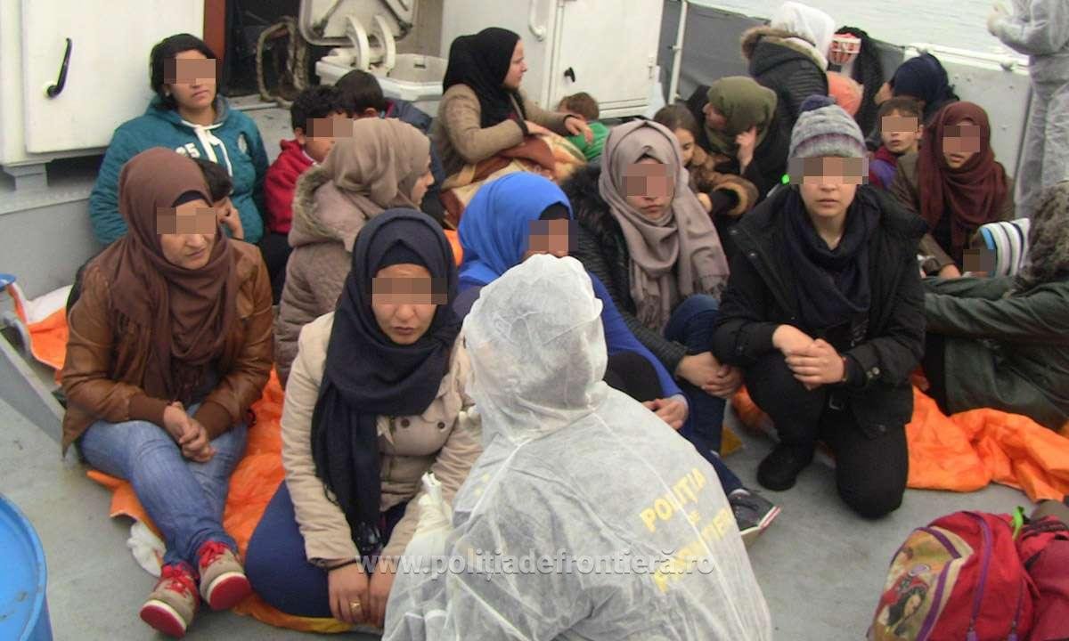 Politia de Frontiera salveaza refugiati